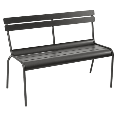 Fermob Luxembourg Bench  - 118cm With Backrest