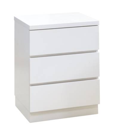 Metro 3 Drawer Bedside