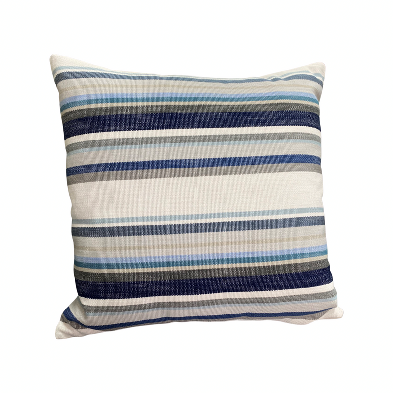 Bespoke Outdoor Cushion - Christopher Farr Cloth - Olas Azzurro