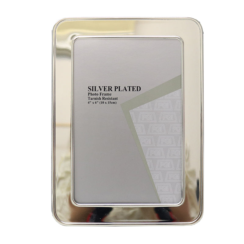 Silver Plated Plain Frame 6x4"