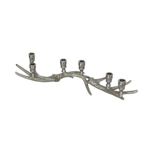 Antler Long Centerpiece Silver
