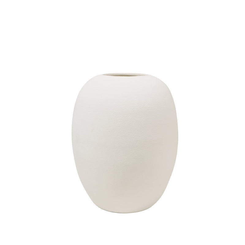 Pearl Vase Matt White