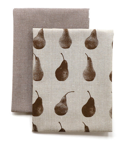 Pear Tea Towel Earth 2 Set
