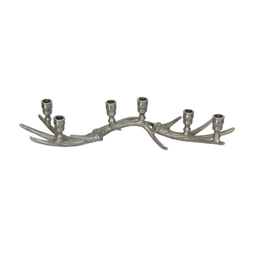 Antler Long Centerpiece Silver