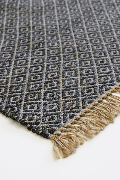 Reef Indoor/Outdoor Floor Rug - Charcoal