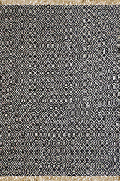 Reef Indoor/Outdoor Floor Rug - Charcoal