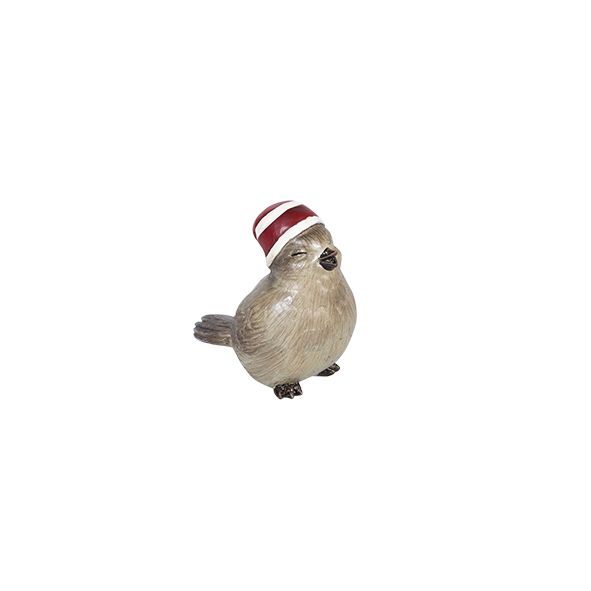 Beau Bird with Hat Resting