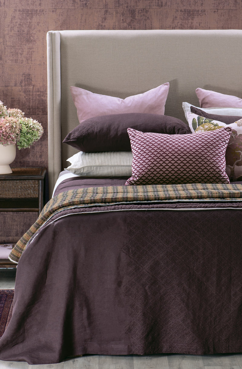 Sashiko Mulberry Bedspread