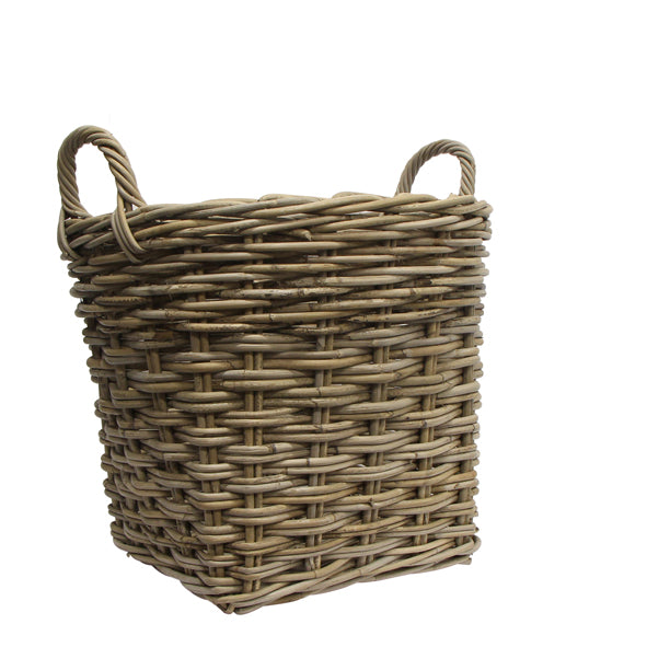 Grove Round Wood Basket