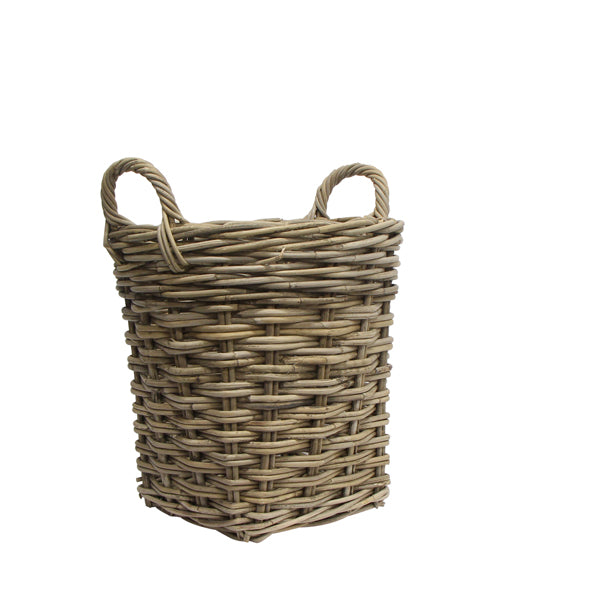 Grove Round Wood Basket