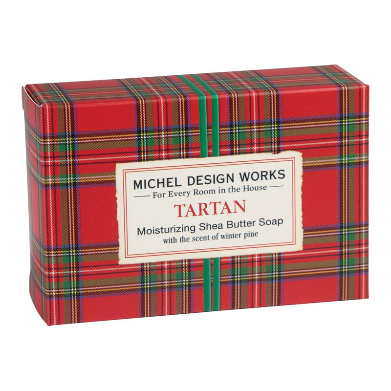 Single Boxed Soap Tartan