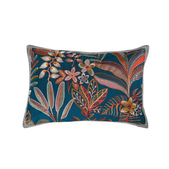 Tereshchenko Cushion Teal/Coral