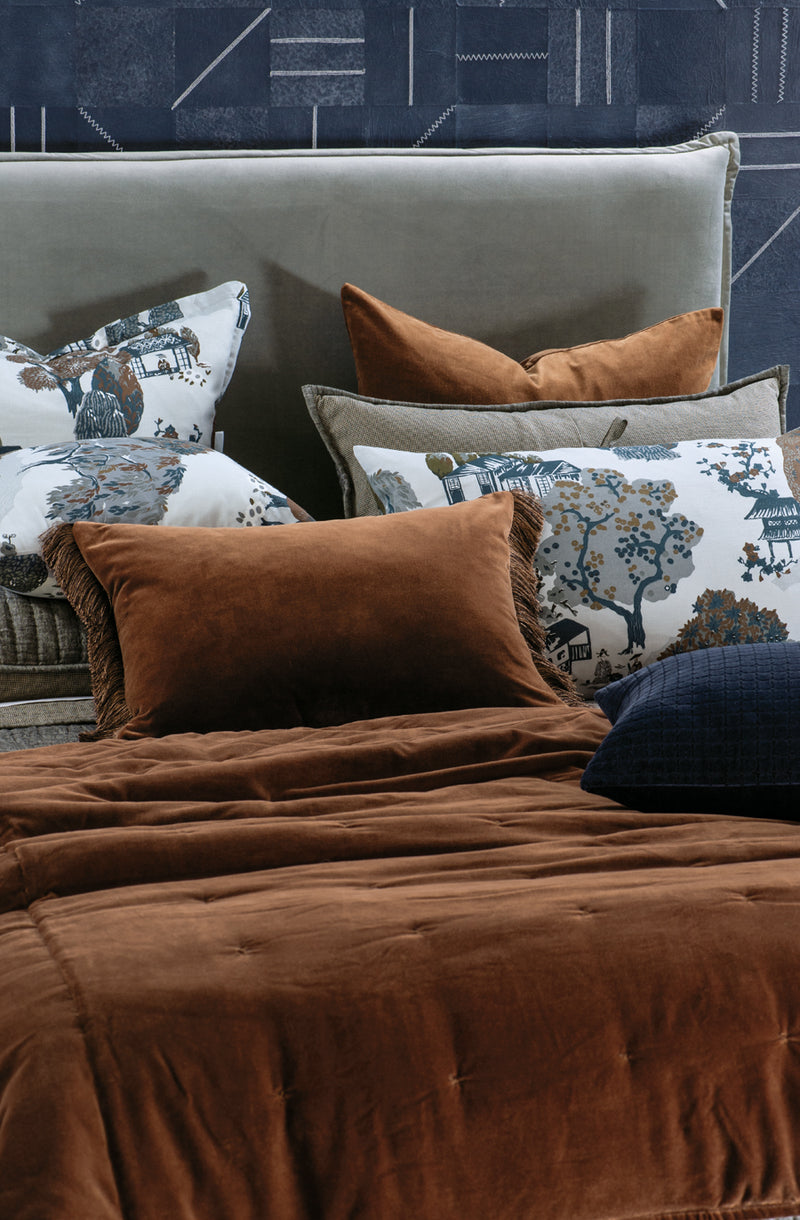 Tramonto Copper Comforter