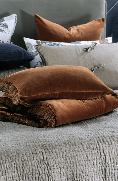 Tramonto Copper Comforter