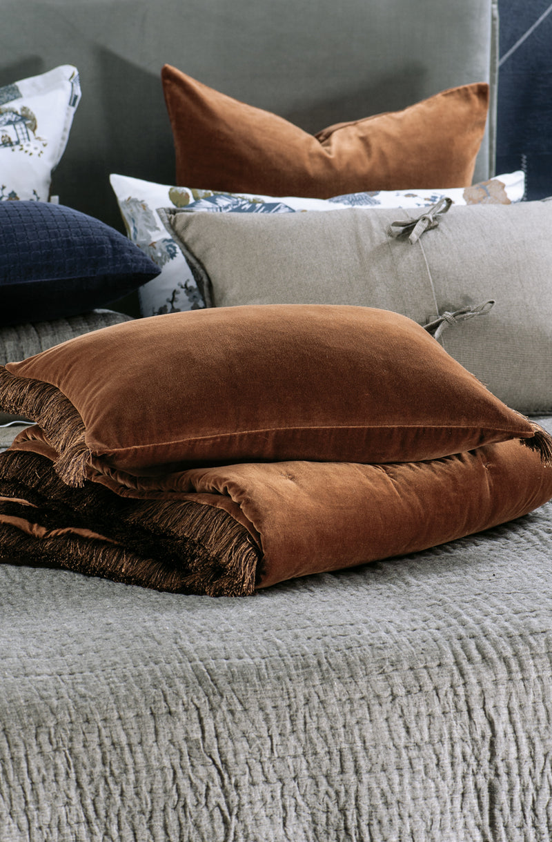 Tramonto Copper Comforter