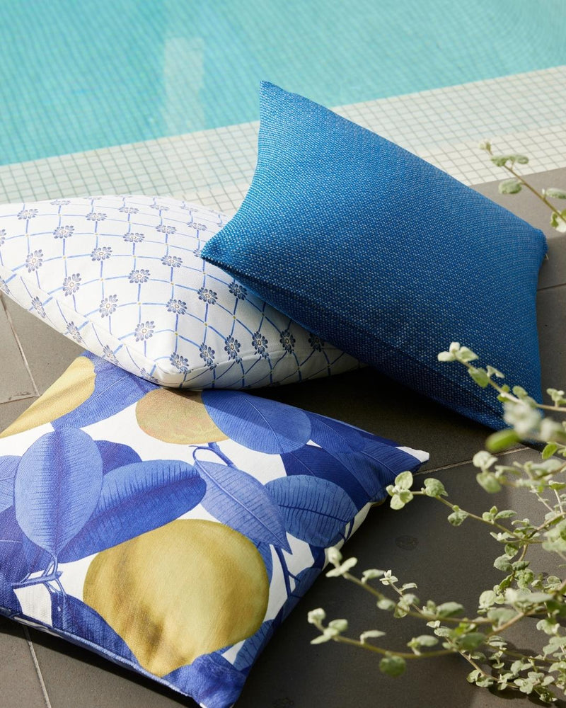 Cottesloe Cobalt Outdoor Cushion