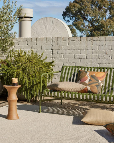 Elba Olive Outdoor Cushion