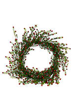 Boxwood Berry Wreath Red 60cm