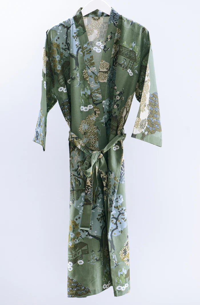 Yuttari Sage Housecoat