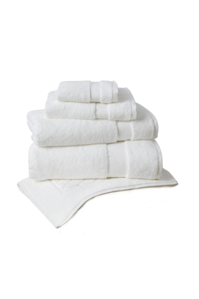 Bergama Towels - White