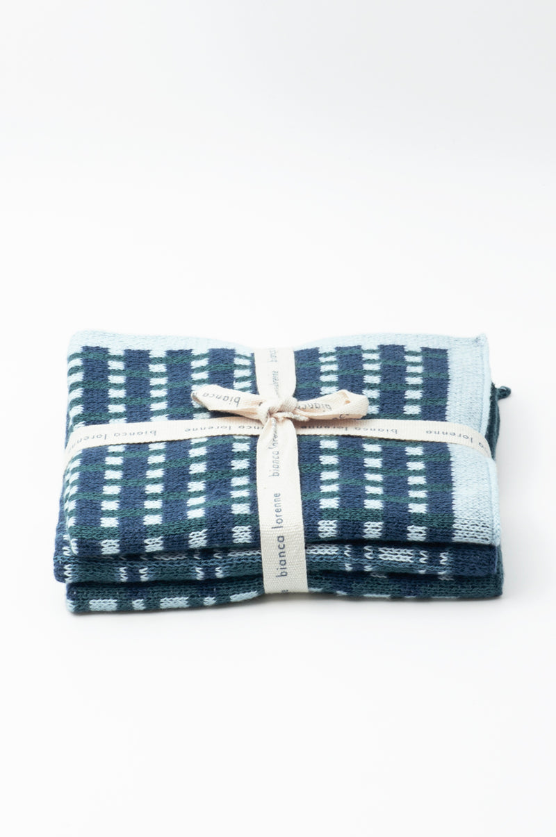 Basento Denim Hand Towel Set