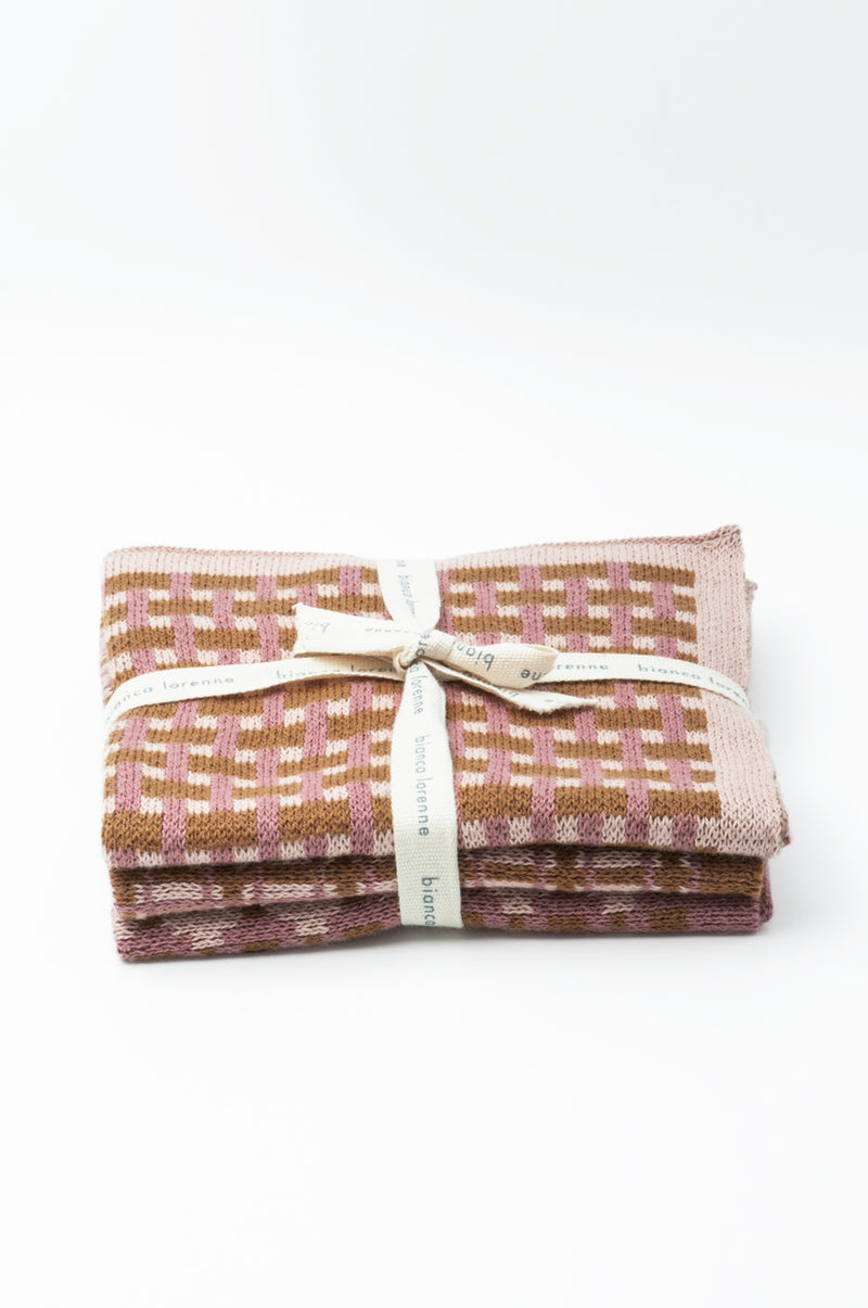 Basento Rose Gold Hand Towel Set