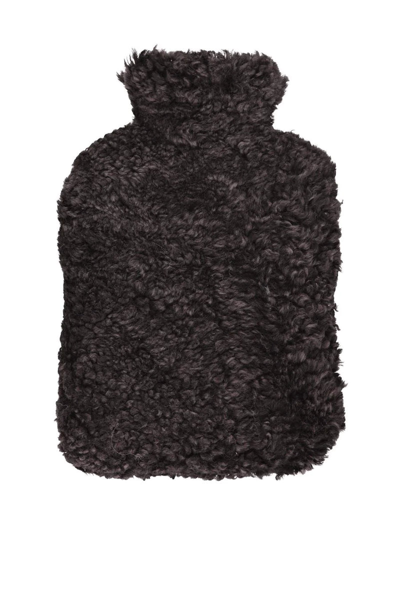 NZ Short Wool Hot Water Bottle - Cappuccino