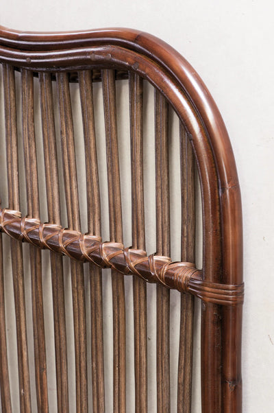 Curvare Headboard Brown Wash