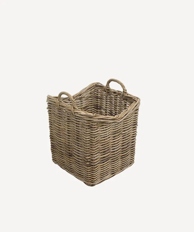 Grove Square Planter Basket with Handles
