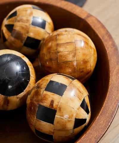 Enoch Chequered Décor Ball