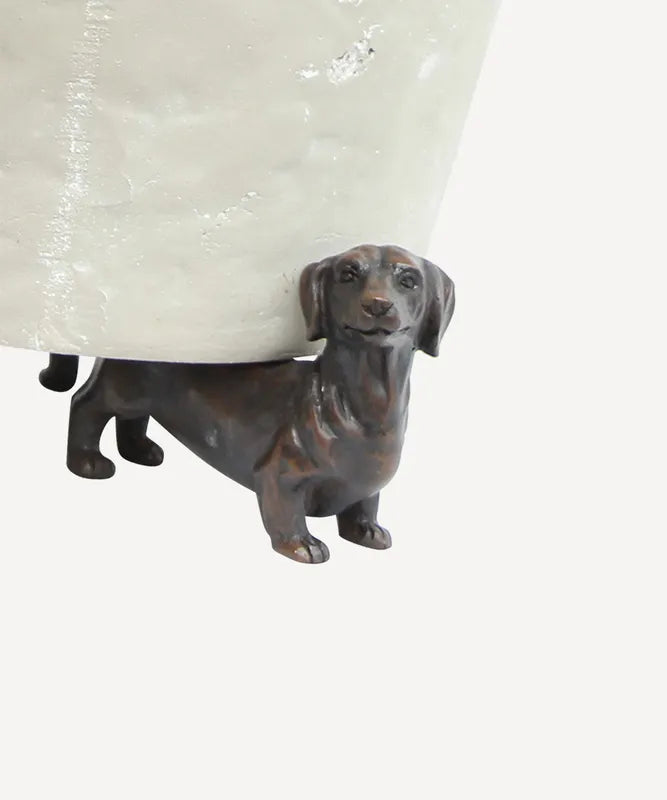 Dashund Pot Stand 3 Set