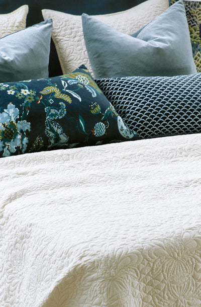 Fontanella Ivory Bedspread