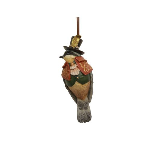 Marvin Bird Red Coat Hanging Decoration