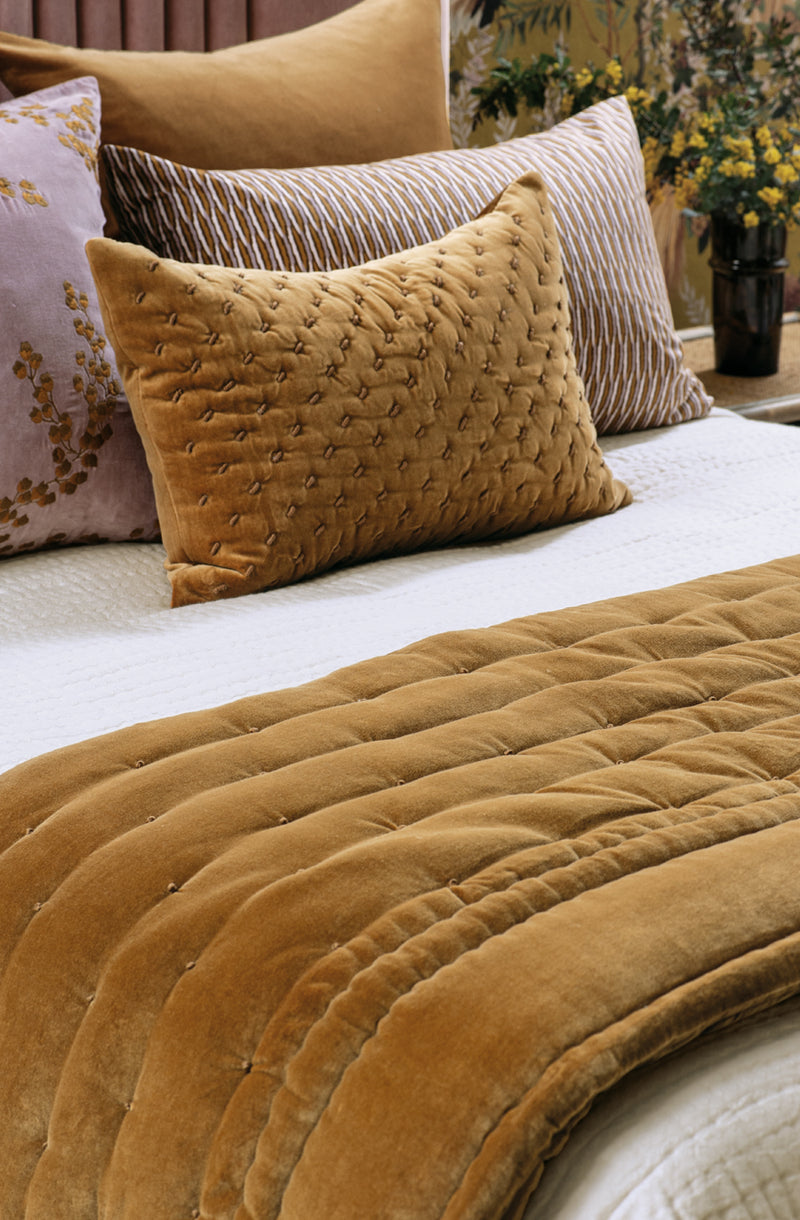 Mica Antique Gold Comforter