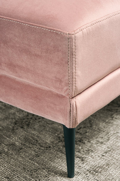 Renzo Ottoman Dusky Pink