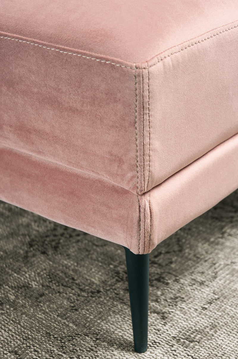Renzo Ottoman Dusky Pink