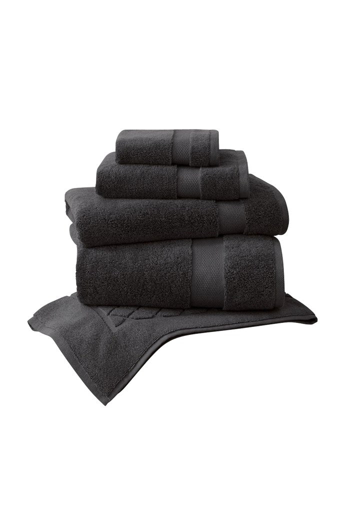 Bergama Towels - Black