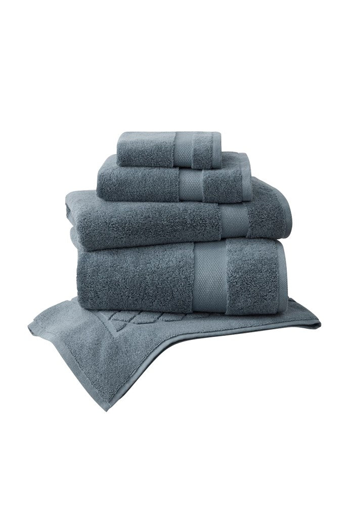 Bergama Towels - Petrol